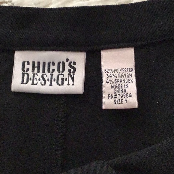 Chico’s Black Maxi Dress Skirt - Picture 5 of 7